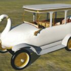Swan Car Vintage Style