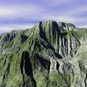 نموذج المناظر الطبيعية الجبلية المهيبة 3D