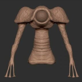 Martian Alien Character 3d-modell