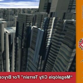 Megapolis City Hirise Building 3d model