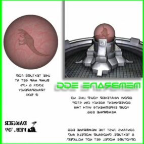 مدل سه بعدی Science Ancient Egg
