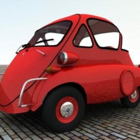 Lowpoly スポーツカー車両3Dモデル
