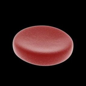 Wetenschap Microcell Bloedcel 3D-model