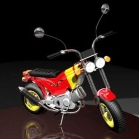 Modello 3d di mini ruote per moto sportive