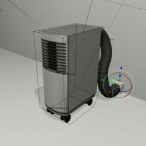 Portable Air Conditioner Indoor Unit 3d model