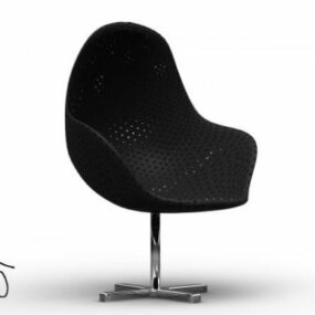 Μοντέρνα καρέκλα σαλονιού με σταθερό πόδι 3d μοντέλο