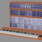 Instrumento sintetizador de órgão modular