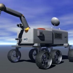 3D-Modell des Mondfahrzeugs
