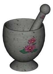 Stone Kitchen Vase 3d model