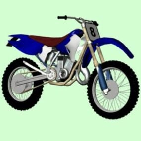 Moto de sport modèle 3D