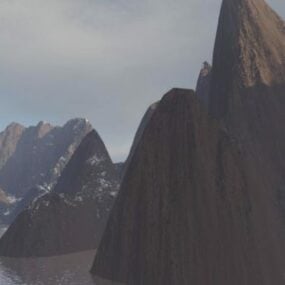 Canyon Red Mountain 3D-Modell