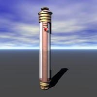 3д модель светового меча из кинофильма