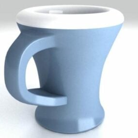 Plastic koffiemok 3D-model