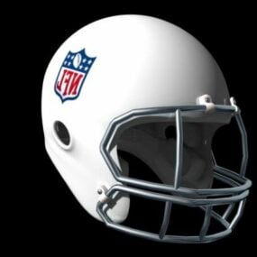 Model 3D kasku piłkarskiego USA