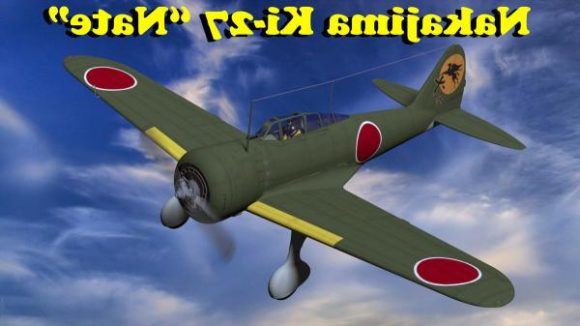 Military Aircraft Nakajima Ki27
