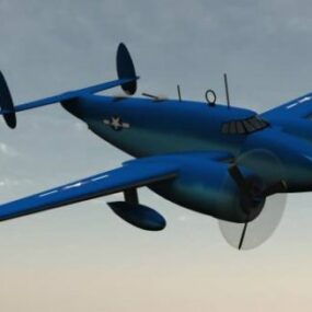 Utility Letadlo Pv1 Ventura 3D model