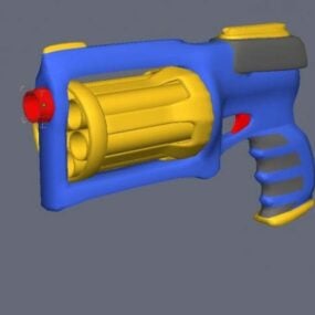 Zabawkowa broń pistoletowa Nerf Model 3D