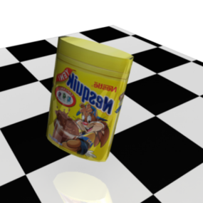 3D model Nesquik Food Box