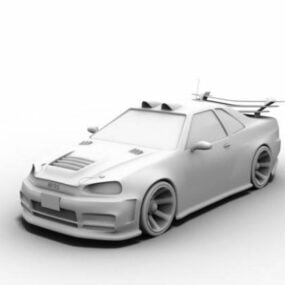 Nissan Skyline Car 3D-malli