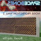 Noise Protection Wood Wall