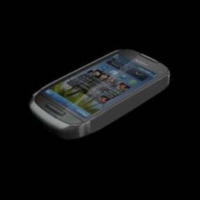 Mobile Phone Nokia C7 3d model