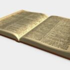 Старая Открытая Книга Винтажная Бумага