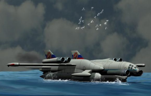 Aviones militares acuáticos