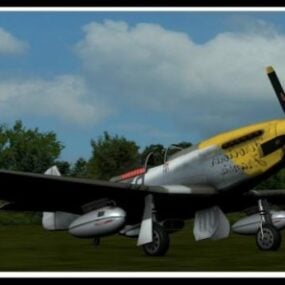 Ultimate Bf109 Vintage Aircraft 3d model
