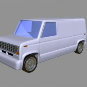 نموذج Pjs Van Transport ثلاثي الأبعاد