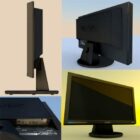 Paksu PC-LCD-monitori