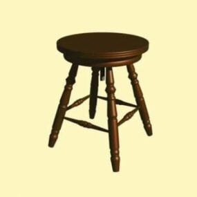 Piano Stool Chair 3d model