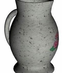 Pichet Ancient Vase Decoration 3d model