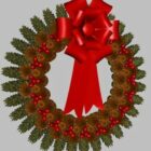 Dekorasi Natal Pine Wreath