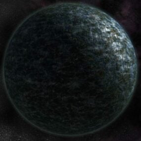 Modello 3d dell'Universo Planet Scifi
