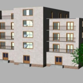 3D model budovy provinčního domu