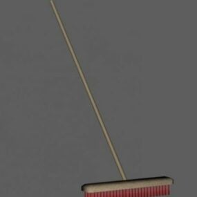 Push Broom Household Tool 3d-model