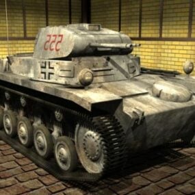 Afv Light Tank 3d-modell