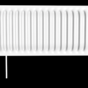 3D model jednotky vnitřního radiátoru