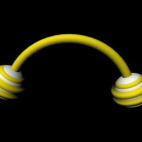 Verhoogde ring sieraden 3D-model