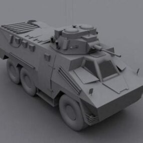 Model 3D bojowego wozu piechoty