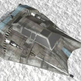 叛军太空飞船3d模型