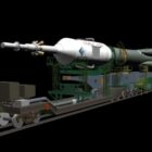 Rocket Transport Carrier Vehicle