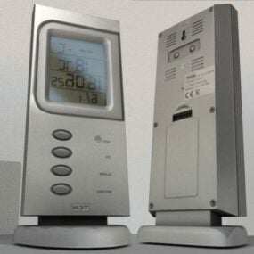 3д модель дистанционного управления комнатным термометром