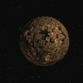 Rusty Sphere τρισδιάστατο μοντέλο