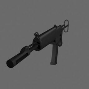Smg Machine Gun 3d model