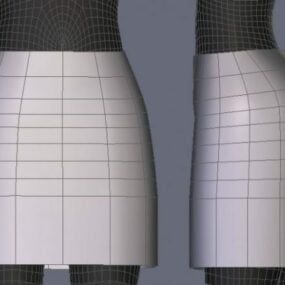 Sadie Starter Nederdel Mode 3d model