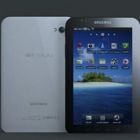 Samsung Tablet Galaxy P1000 3d model