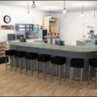 Coffee Shop With Bar Space