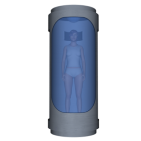 Équipement de lit de cylindre Scifi modèle 3D