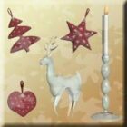 Greeting Christmas Decoration Star Tree Candle